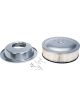 Moroso Air Cleaner Assembly 14 in Round 4-3/4 in Tall 5-1/8 in Carb Fla…
