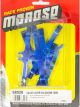 Moroso Valve Cover Hold Down Tabs Steel Blue Powder Coat Big Block Chev…