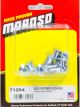 Moroso Quick Turn Fastener Flush Head Slotted 5/16 x 0.500 in Body Stee…