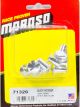 Moroso Quick Turn Fastener Oval Head Slotted 5/16 x 0.400 in Body Alumi…