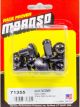 Moroso Quick Turn Fastener Oval Head Slotted 7/16 x 0.500 in Body Alumi…
