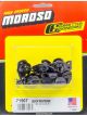 Moroso Quick Turn Fastener Self Ejecting Flush Head Slotted 5/16 x 0.55…