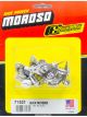 Moroso Quick Turn Fastener Self Ejecting Flush Head Slotted 5/16 x 0.65…
