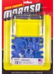 Moroso Spark Plug Wire Loom Super Loom Valve Cover Mount 7-9 mm Blue / …