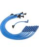 Moroso Spark Plug Wire Set Blue Max Spiral Core 8 mm Blue Straight Plug…