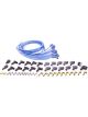 Moroso Spark Plug Wire Set Blue Max Spiral Core 8 mm Blue 90 Degree Plu…