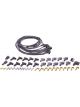 Moroso Spark Plug Wire Set Blue Max Spiral Core 8 mm Black 90 Degree Pl…