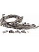 Moroso Spark Plug Wire Set Ultra 40 Spiral Core 8.65 mm Sleeved Black 9…