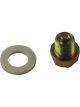 Moroso Drain Plug 14 mm x 1.50 Thread 3/4 in Hex Head Nylon Washer Magn…