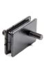 Pioneer Motor Mount Bolt-On Rubber / Steel Black Paint Small Block Mop