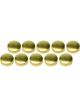Pioneer Freeze Plug 1-5/8 in Brass Natural Universal Set of 10