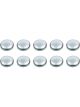 Pioneer Freeze Plug 2-1/2 in Steel Zinc Oxide Universal Set of 10