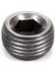 Pioneer Fitting Plug 3/8 in NPT Allen Head Steel Natural Set of 100
