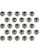 Pioneer Fitting Plug 1/4 in NPT Allen Head Steel Natural Set of 25