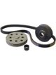 Powermaster Pulley Kit - Serpentine - Aluminum - Water Pump Driven - Kit