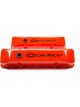 Proform Engine Valve Covers Tall Style Die Cast Orange with Black Bowtie Logo