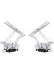 Ring Brothers Hood Hinge Air Frame Billet Aluminum Natural Steel