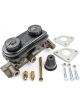 Strange Master Cylinder 1-1/8 in Bore Manual Conversion Aluminum Natur