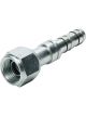 Vintage Air Fitting Hose End AC Refrigerant Straight 10 AN E-Z Cli
