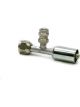 Vintage Air Fitting Hose End AC Refrigerant Straight 6 AN Hose Crim