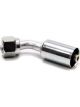 Vintage Air Fitting Hose End AC Refrigerant 45 Degree 6 AN Hose Cri