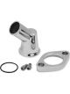 Weiand Water Neck 45 Degree 1-1/2 in ID Hose Swivel O-Ring Hardware Incl