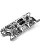 Weiand Intake Manifold Street Warrior Square Bore Dual Plane Aluminum P