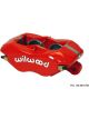 Wilwood Brake Caliper Dynalite 4 Piston Aluminum Red Anodize 13.0..