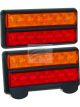 Autolamps Pkt 2 LED Stop/Tail/Indic Lamp 12V w/ Licence Plate Lamp