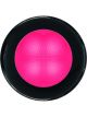 Hella Round LED Courtesy Lamp 24V Deep Red Illum Flush Mount