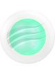 Hella Round LED Courtesy Lamp 12V Cyan Illumination Flush Mount