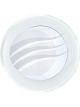 Hella Round LED Courtesy Lamp 24V White Illumination Flush Mount
