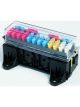 Hella 16 Way Fuse Box For Std Blade Fuses Comes w/ Cover, Locks & Gaskets