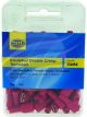 Hella Pack 100 Terminal Push-On Female Red Fully Insulated 6.3mm Pack 100