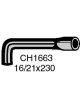 Mackay Heater Hose- H Piece To Stop V Falcon Xf, Fairlane Zl, Ltd Fe
