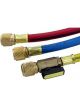 CPS Charge Hose 1800mm 6' Yellow R134A 1/2