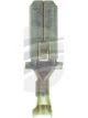Jaylec Pack 100 Male Blade Terminal 9mm Uninsulated-312 Series 3.5mm2 -
