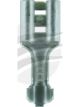 Jaylec Pack 100 Female Blade Terminal 6.3mm Uninsulated - 250 Series