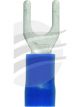 Jaylec Spade Terminal 4mm Crimp [ref Narva 56066BL] Pack 10