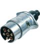 Hella 7 Pin Large Round Trailer Plug Metal Common All States