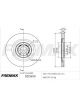 Fremax Brake Disc Rear Each Audi Q7 (4M) 3.0Tdi 08/2015-On