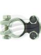 Jaylec Battery Terminal Pos 1 B&S Saddle Solid Brass Nickel Plated