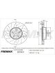 Fremax Brake Disc Front Each Mercedes C250 W205