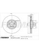 Fremax Brake Disc Front Lhs Bmw X5M E70