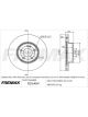 Fremax Brake Disc Front Pair Mercedes C200 W205