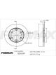 Fremax Brake Disc Rear Pair Ford Transit (Vo) 2.2L 2014-On
