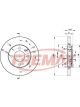 Fremax Brake Disc Front Pair