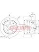 Fremax Brake Disc Rear Pair