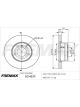 Fremax Brake Disc Front Each Bmw E39 523 525 535
