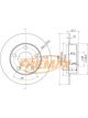 Fremax Brake Disc Rear Pair